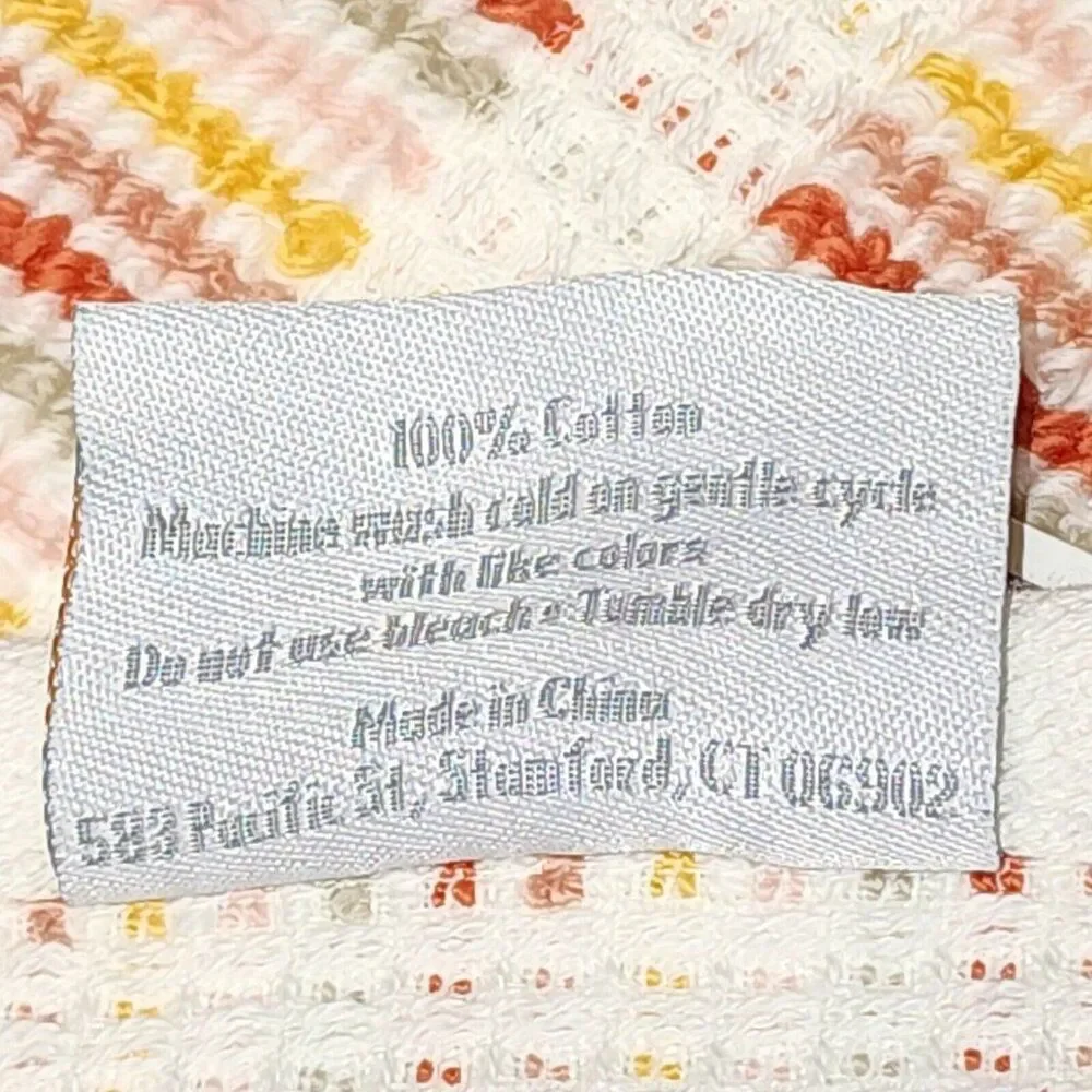 Caro Home 8pc Striped Multicolor Cotton Towel Set 2 Bath 2Hand 4Tip Quick Drying